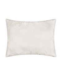 Levtex Washed Linen Relaxed TexturedQuilted Sham, Standard