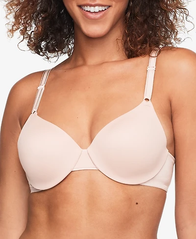 Warners This Is Not A Bra Cushioned Underwire Lightly Lined T-Shirt 1593