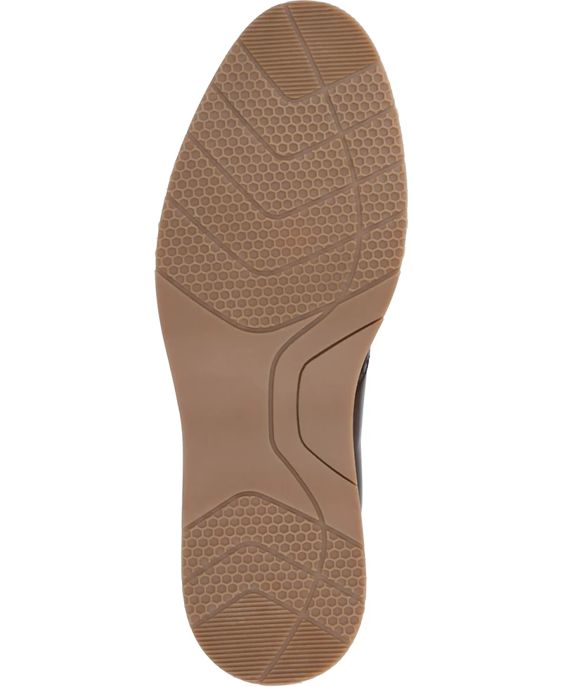 Vance Co. Men's Thorpe Tru Comfort Foam Wingtip Slip-On Chelsea Boots