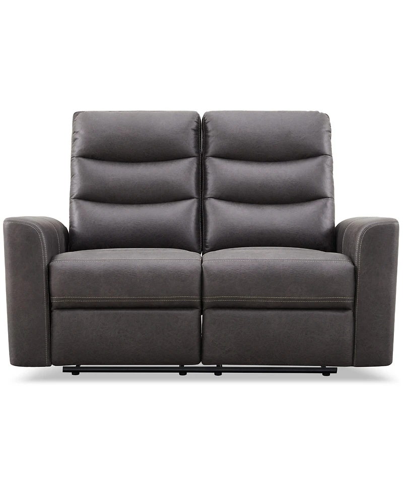Bentley 58.5" Polyester Manual Reclining Loveseat