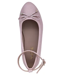 Sugar Little Girls Lanna Round Toe Ankle Strap Flats