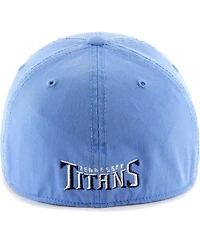 Men's '47 Brand Light Blue Tennessee Titans Franchise Logo Fitted Hat