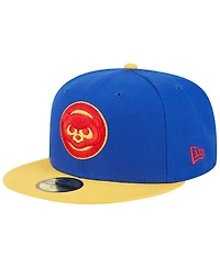 Men's New Era Royal, Yellow Chicago Cubs Empire 59FIFTY Fitted Hat
