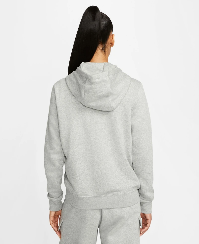 Nike Women's Sportswear Club Fleece Full-Zip Hoodie