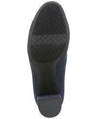 Giani Bernini Women's Alexiaa Memory Foam Round Toe Block Heel Pumps, Created for Macy's