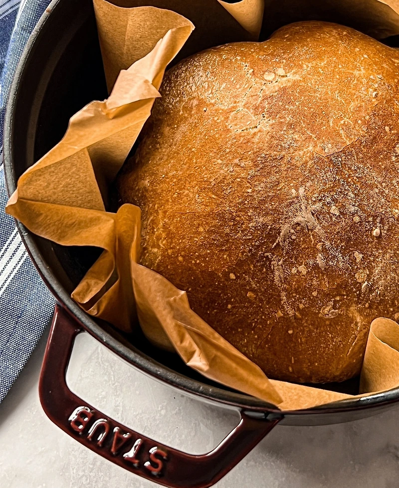 Staub Cast Iron 7-Qt Round Dutch Oven