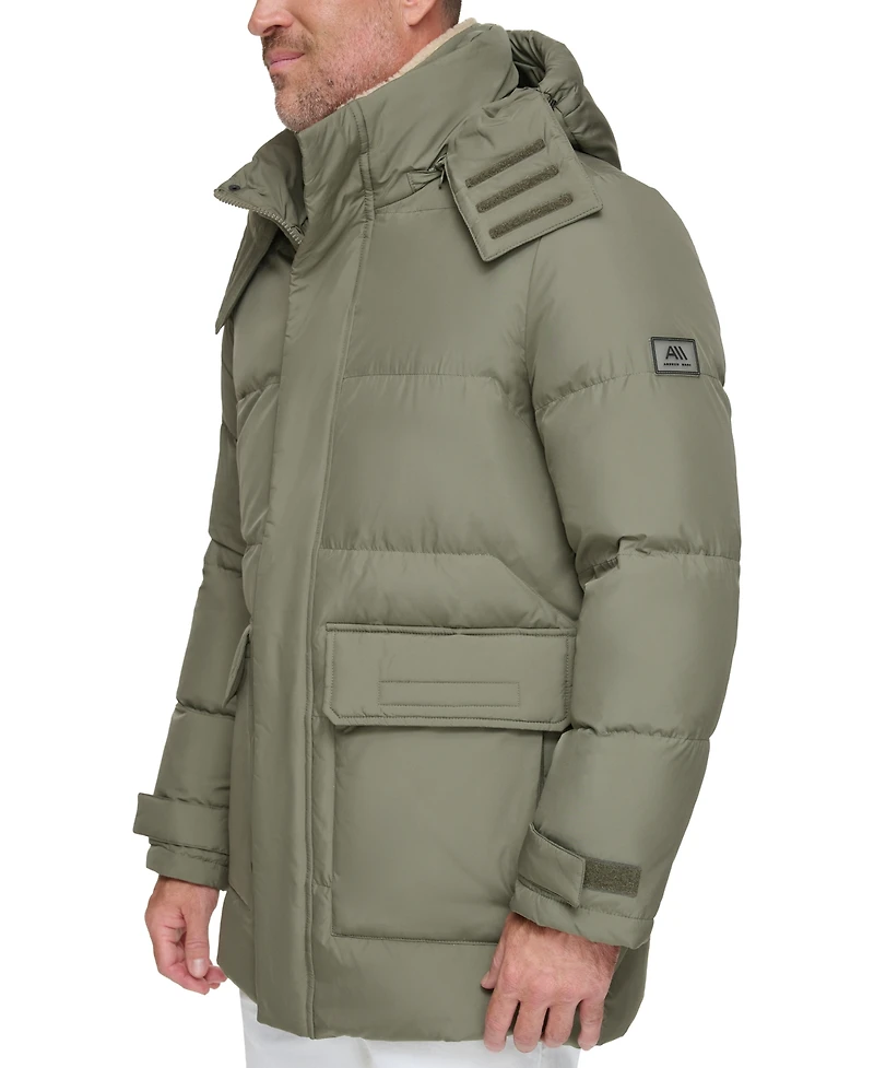 Marc New York Men's Oswego Duvet Quilted Parka Coat