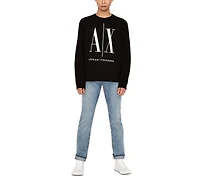 A|X Armani Exchange Men's Icon Logo Pullover Sweatshirt