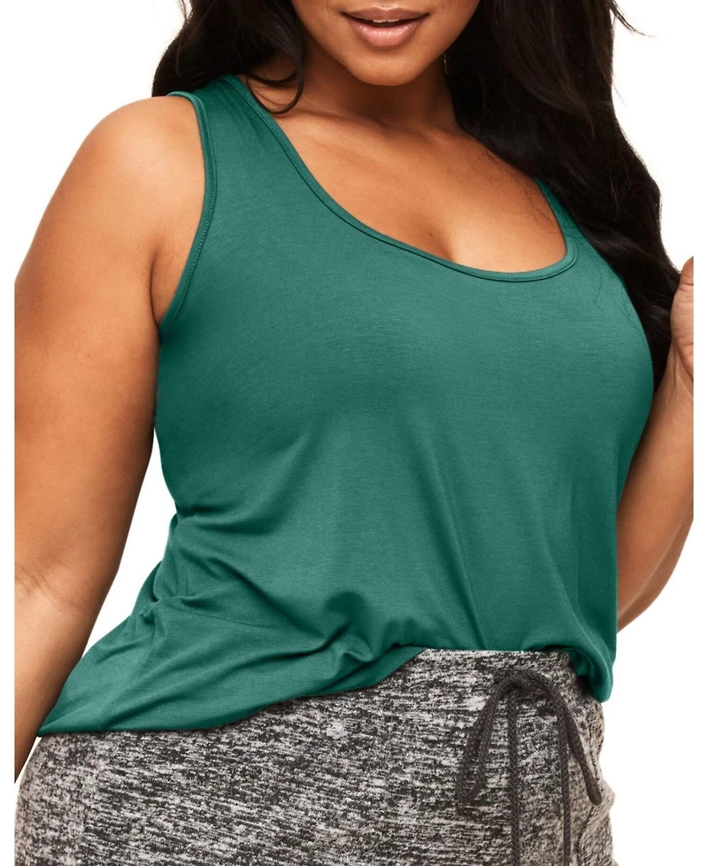 Adore Me Plus Lula Tank & Sweatpant Loungewear Set