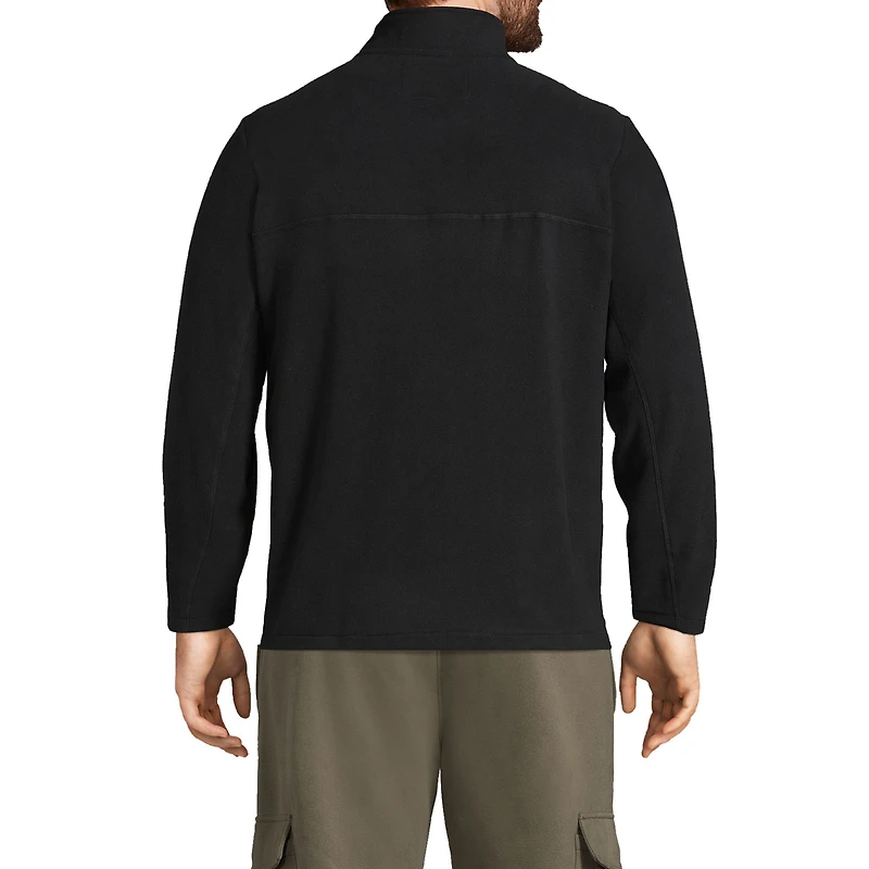 Lands' End Big & Tall Anyweather Fleece Quarter Zip Pullover