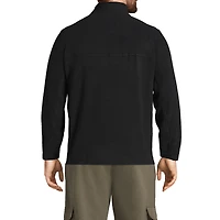Lands' End Big & Tall Anyweather Fleece Quarter Zip Pullover