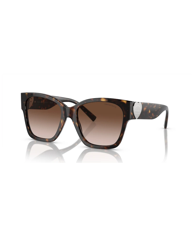 Tiffany & Co. Women's Low Bridge Fit Sunglasses, Gradient TF4216F
