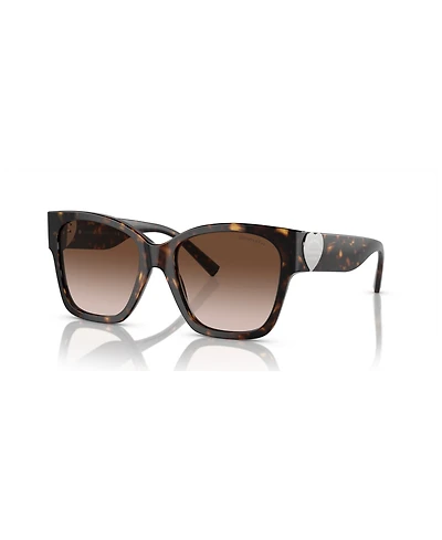 Tiffany & Co. Women's Low Bridge Fit Sunglasses, Gradient TF4216F
