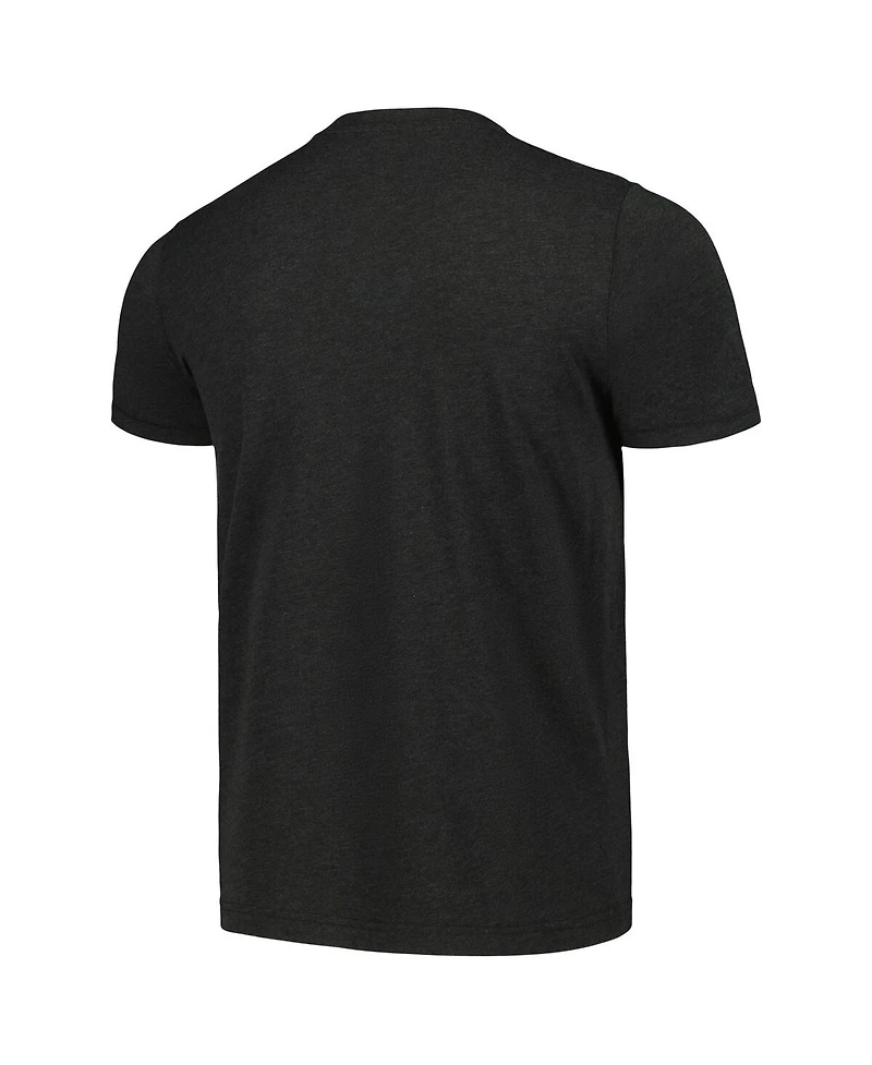 Men's and Women's Homage Charcoal Teenage Mutant Ninja Turtles Tri-Blend T-shirt