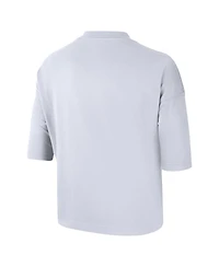 Women's Nike White Brooklyn Nets Essential Boxy T-shirt