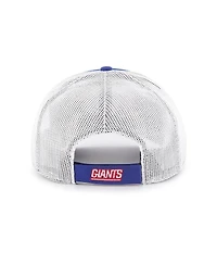 Men's '47 Brand Royal, White New York Giants Drifter Adjustable Trucker Hat