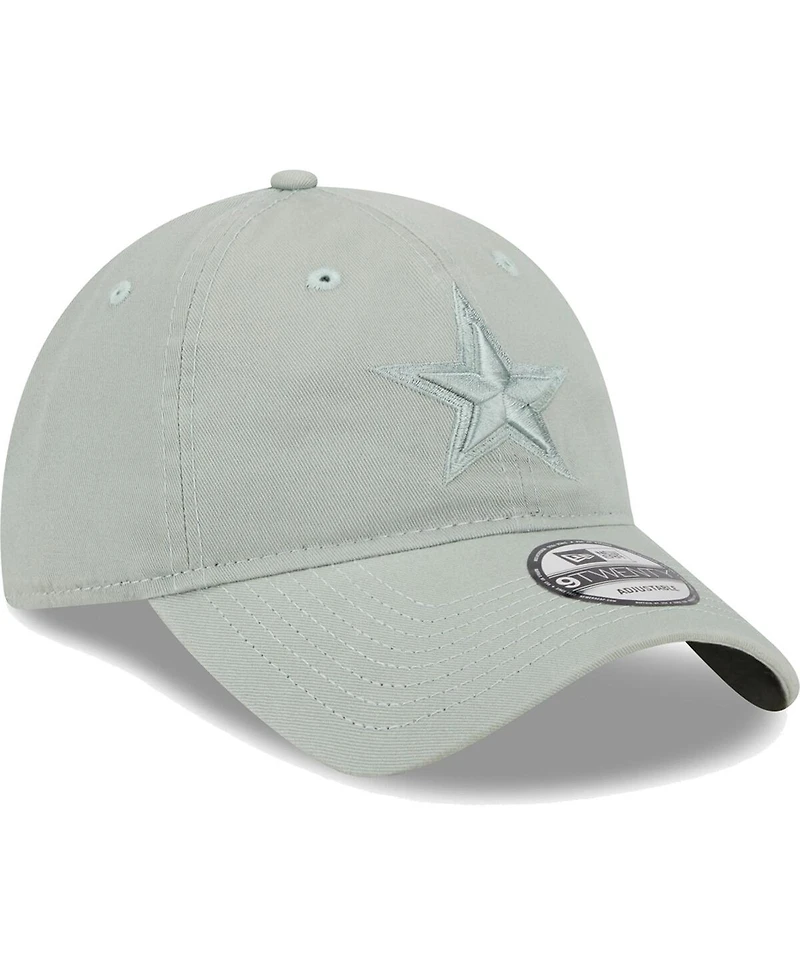 Men's New Era Green Dallas Cowboys Color Pack 9TWENTY Adjustable Hat