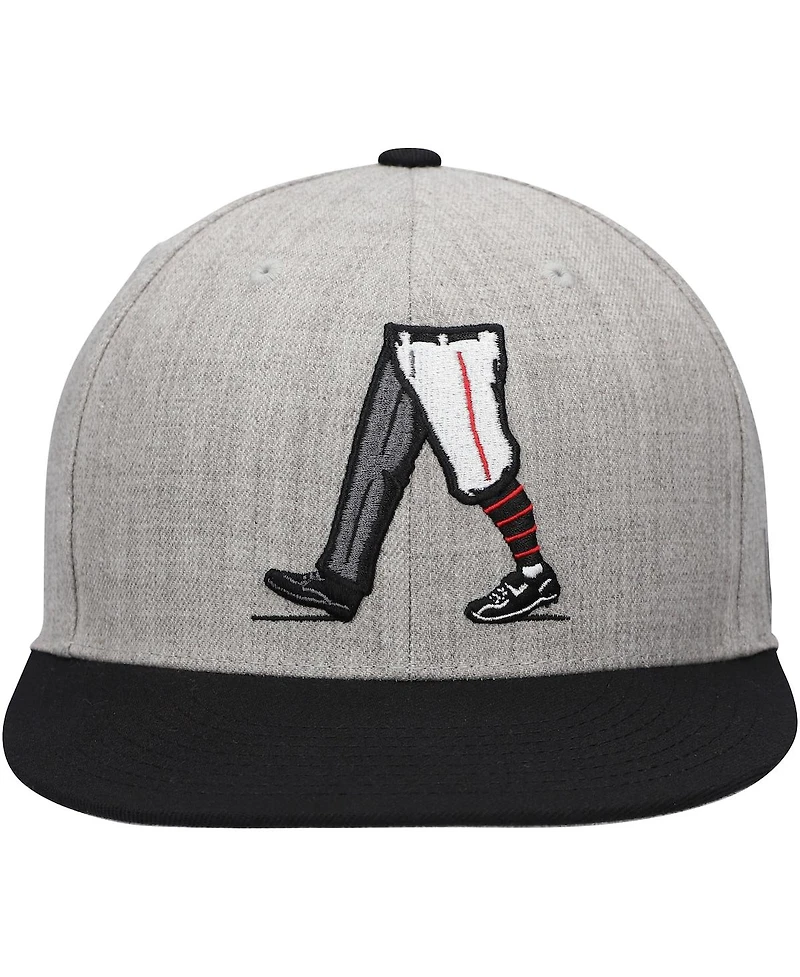Men's Baseballism Heather Gray Field of Dreams Moonlight Snapback Hat