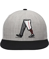 Men's Baseballism Heather Gray Field of Dreams Moonlight Snapback Hat