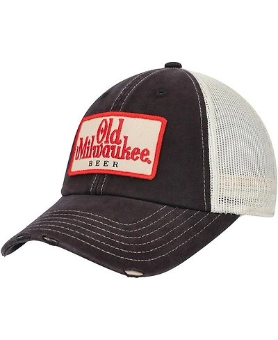 Men's American Needle Stone, Blue Old Milwaukee Orville Snapback Hat