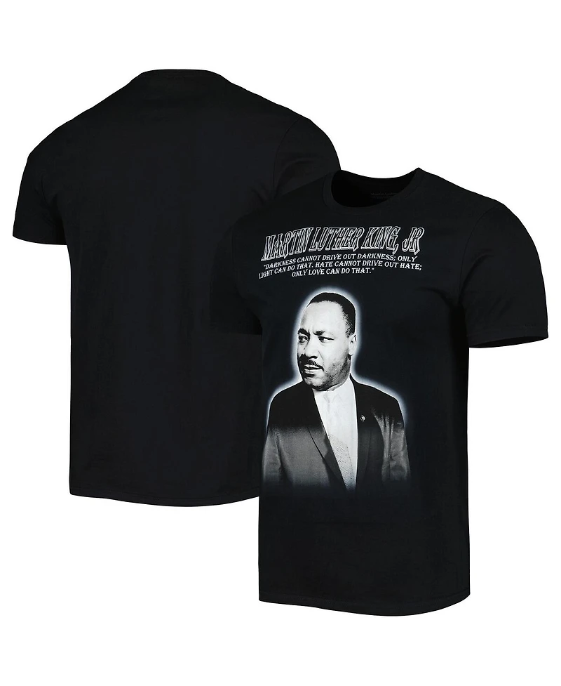 Men's and Women's Black Martin Luther King Jr. Graphic T-shirt