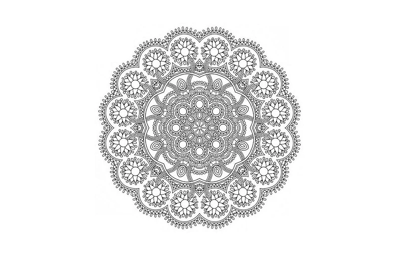 Mandala Meditation Coloring Book by Union Square & Co.