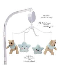Bedtime Originals Disney Baby Starlight Pooh Musical Baby Crib Mobile Soother Toy