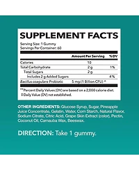 Havasu Nutrition Probiotic Gummies, Supports Digestion and Gut Health, Strawberry Raspberry Flavor, Havasu Nutrition, 60ct
