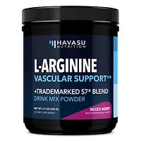 Havasu Nutrition L-Arginine Powder, Berry Flavor, Havasu Nutrition, 3.7oz
