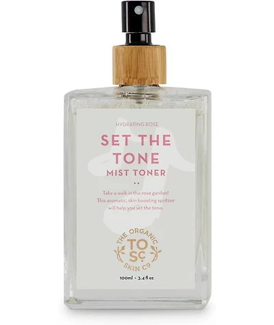 Toner for Face | Set The Tone by The Organic Skin Co. | Hydrating Toner Facial Spray | Rosewater Face Mist | Face Toner for Women | Honeysuckle, Rose