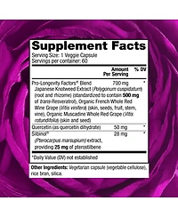 Reserveage, Resveratrol 500 mg with Pterostilbene, Antioxidant Supplement for Cardiovascular and Cellular Health, Supports Healthy Aging, Paleo, Keto,