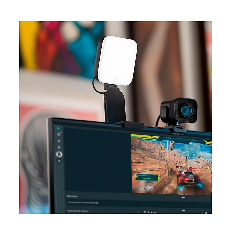 Litra Glow Premium Led Streaming Light with TrueSoft