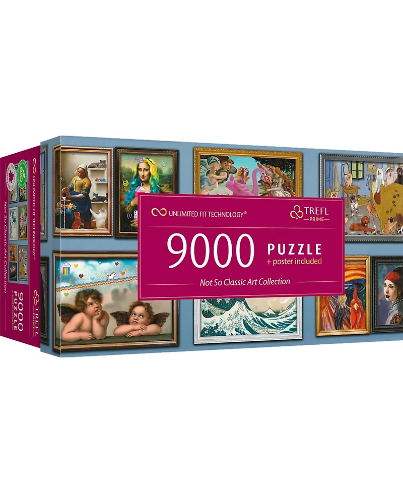 Trefl Prime 9000 Piece Puzzle - Not So Classic Art Collection