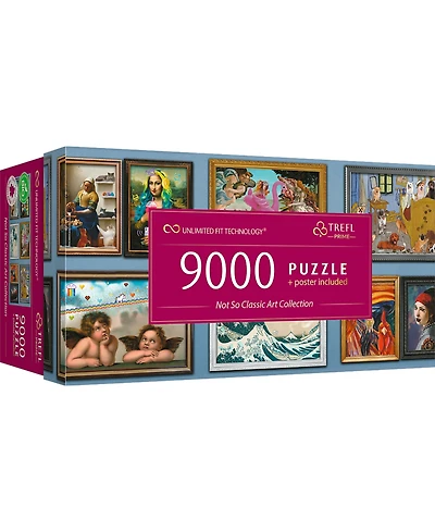 Trefl Prime 9000 Piece Puzzle - Not So Classic Art Collection