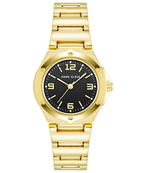 Anne Klein Women's Quartz Gold-Tone Alloy Bracelet Watch