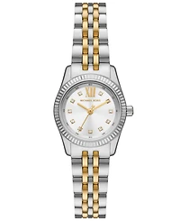 Michael Kors Women's Lexington Three-Hand Two-Tone Stainless Steel Watch 26mm