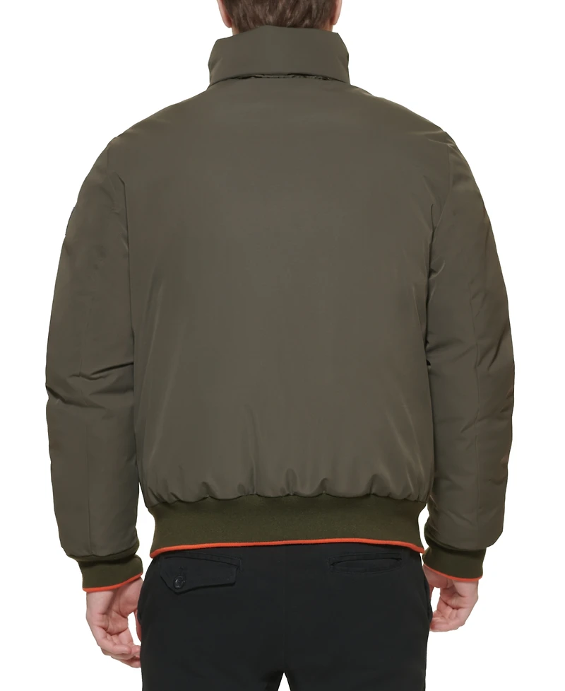 Tommy Hilfiger Men's Flex Performance Zip-Front Bomber Jacket