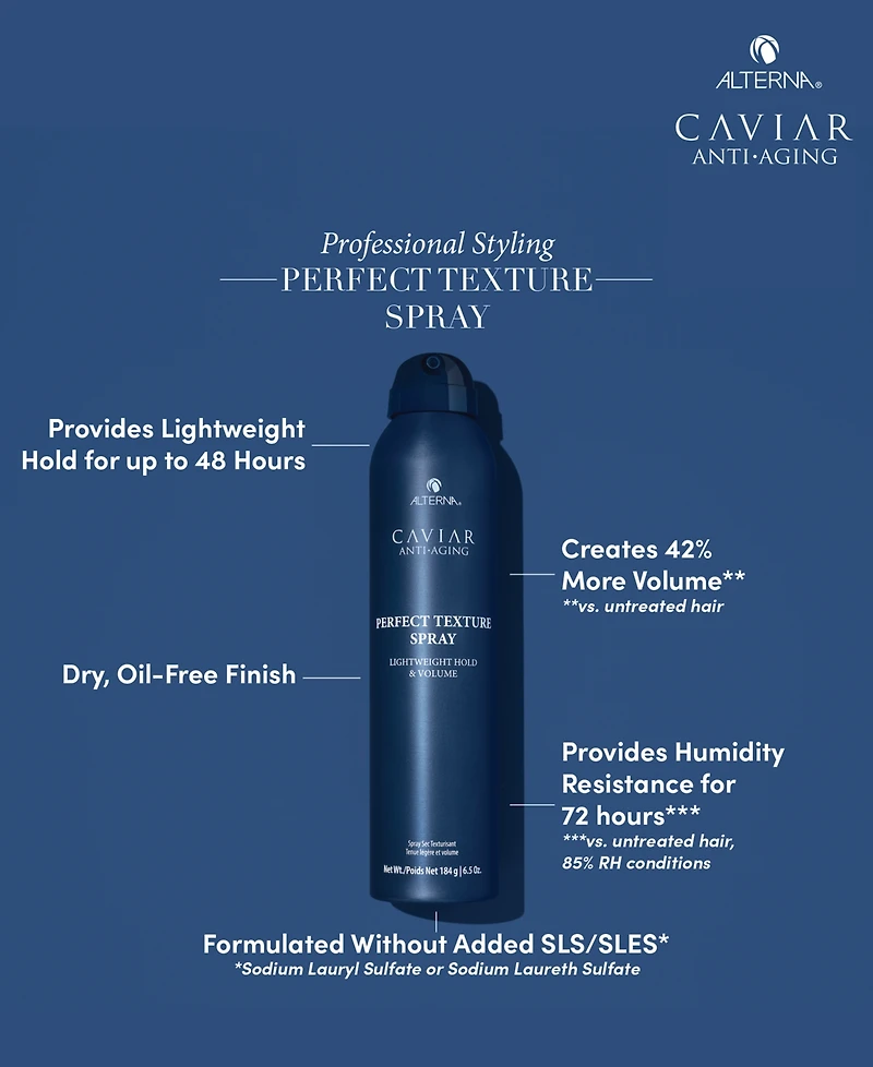 Alterna Caviar Perfect Texture Spray, 6.5 oz.