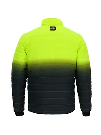 RefrigiWear Big & Tall Enhanced Visibility Insulated Quilted Jacket