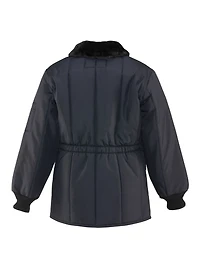 RefrigiWear Men's Iron-Tuff Jackoat Insulated Workwear Jacket with Fleece Collar