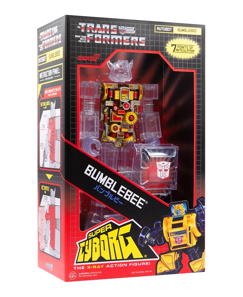 Super 7 Transformers Bumblebee 11" Super Cyborg Action Figure