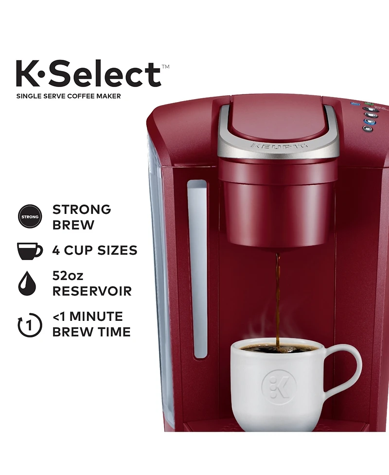 Keurig K-Select Single-Serve Quick-Brew Coffee Maker