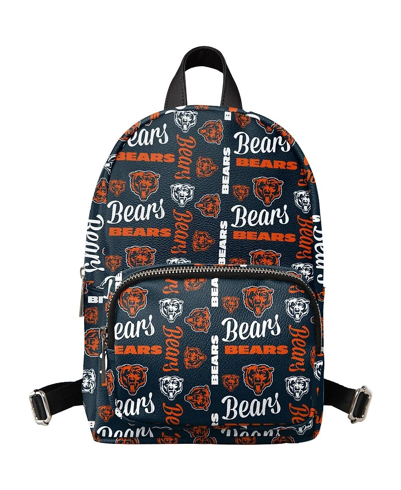 Youth Boys and Girls Foco Navy Chicago Bears Repeat Brooklyn Mini Backpack