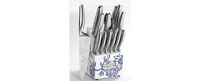 Cuisinart Caskata 15-Piece German Stainless Steel Cutlery Block Set