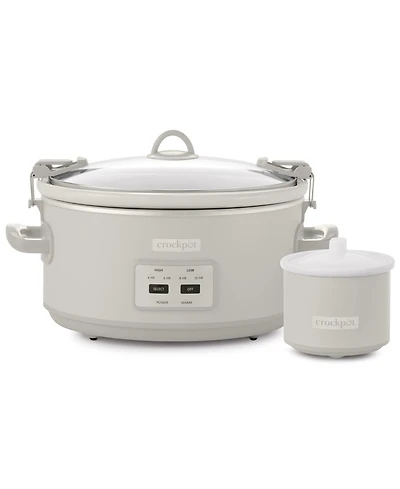 Crock-Pot 7-Qt. Cook & Carry Programmable Slow Cooker & Little Dipper