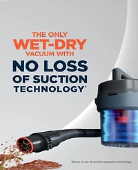 Shark MessMaster Portable Wet Dry Vacuum, 1 Gallon Capacity VS101