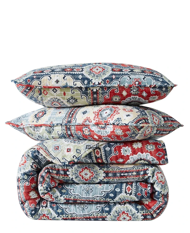 Southshore Fine Linens Kilim Oversized 3 Piece Quilt Set, King/California King