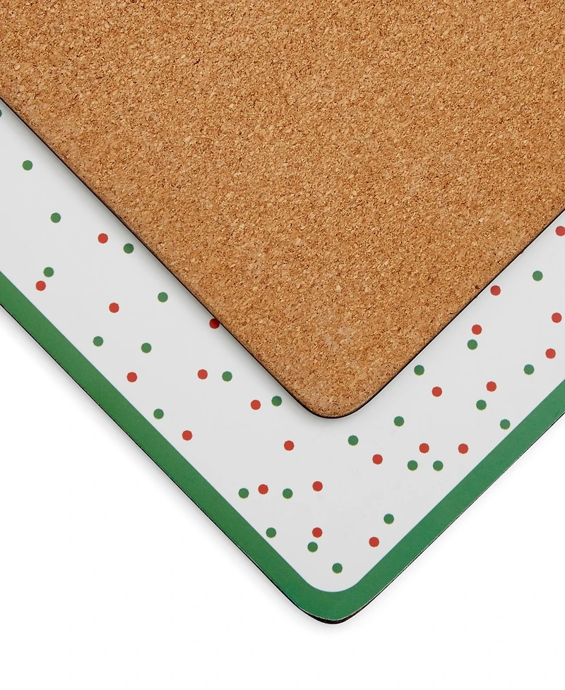 Spode Polka Dot Placemat & Coaster Set