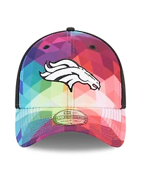 Men's and Women's New Era Multicolor, Black Denver Broncos 2023 Nfl Crucial Catch 39THIRTY Flex Hat