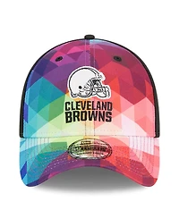 Men's and Women's New Era Multicolor, Black Cleveland Browns 2023 Nfl Crucial Catch 39THIRTY Flex Hat